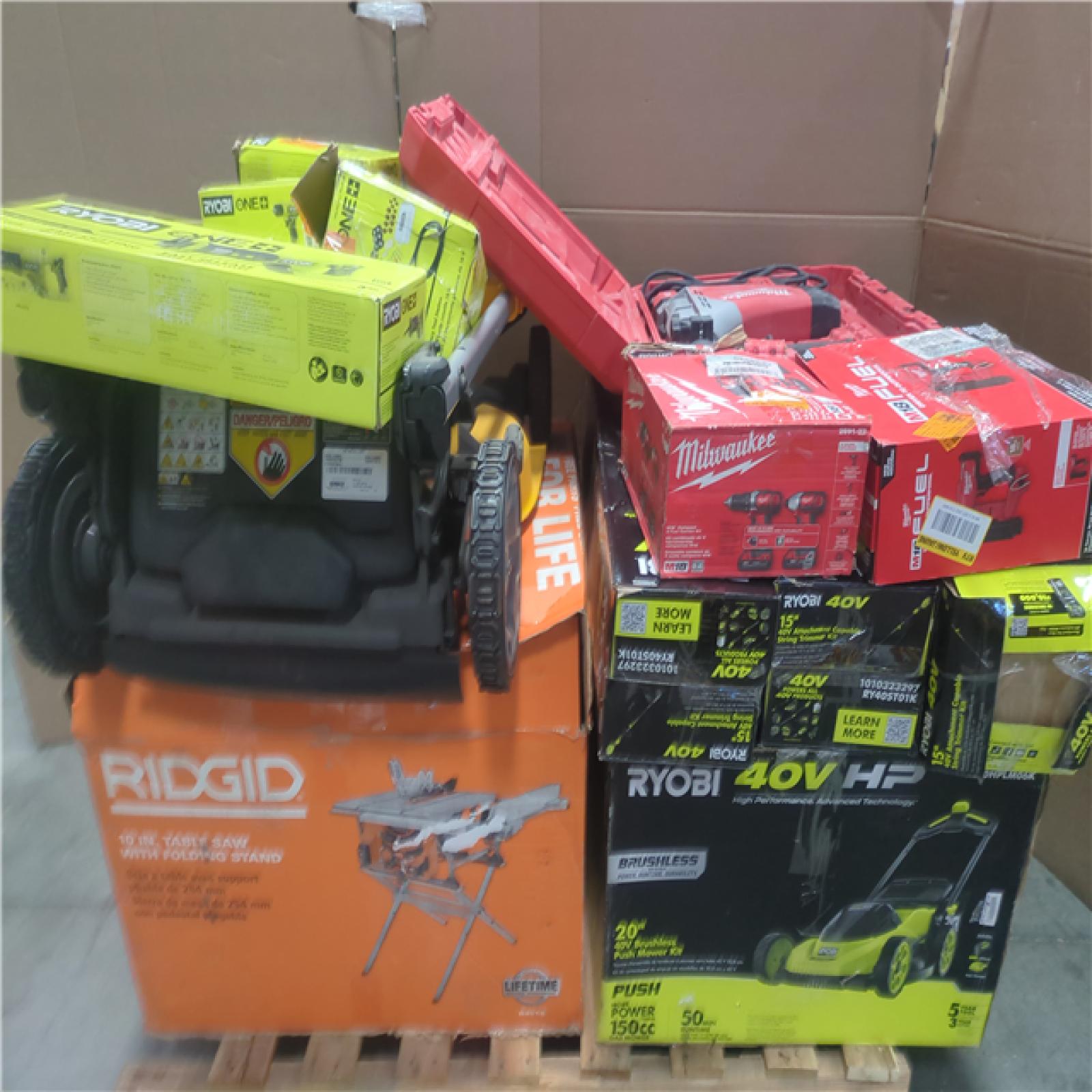 CALIFORNIA AS-IS TOOL PALLET
