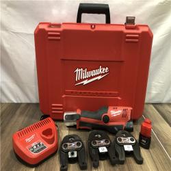 AS-IS Milwaukee M12 12-Volt Lithium-Ion Force Logic Cordless Press Tool Kit