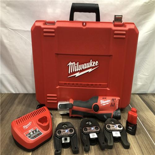 AS-IS Milwaukee M12 12-Volt Lithium-Ion Force Logic Cordless Press Tool Kit