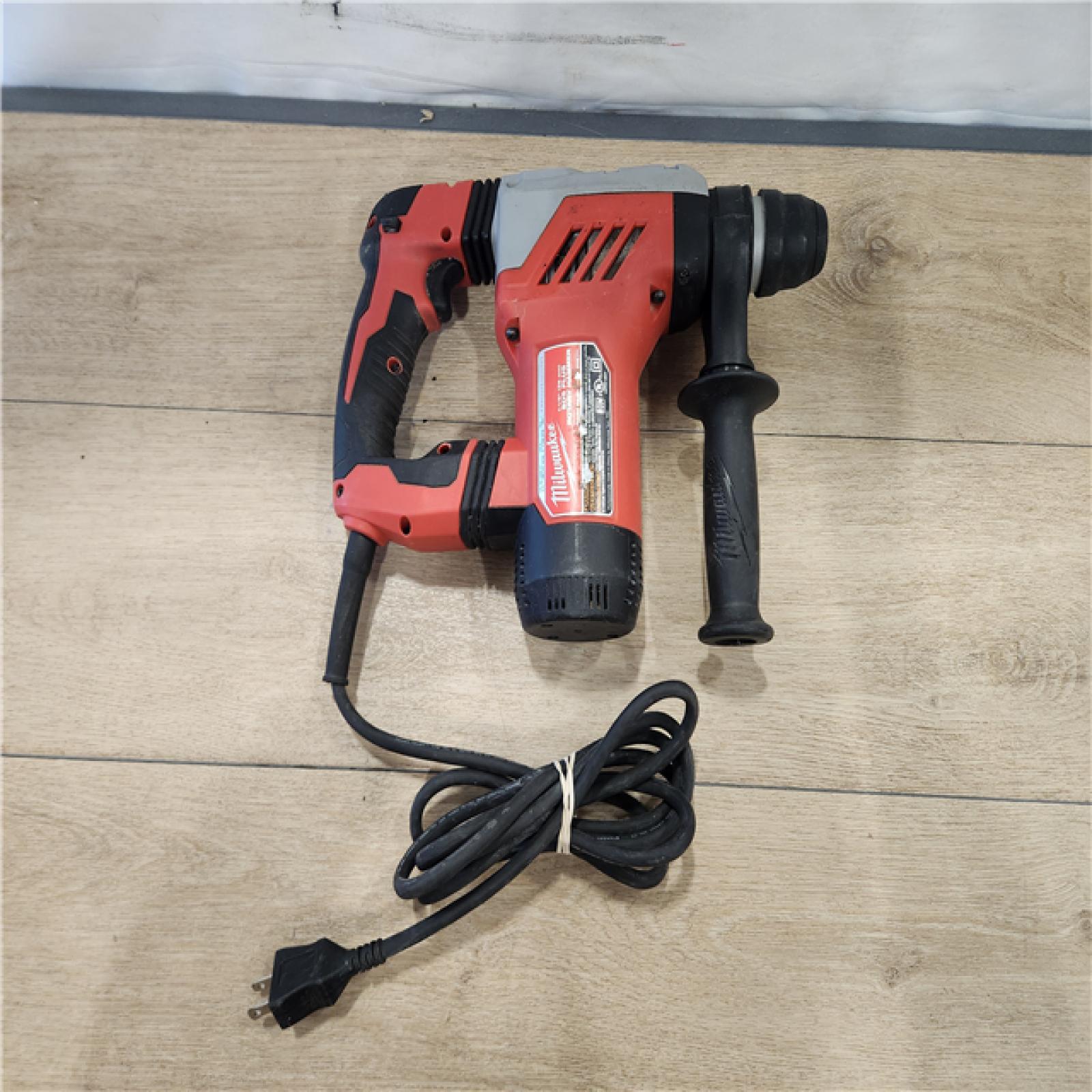 AS-IS-  Milwaukee 1-1/8 in. Corded SDS-Plus Rotary Hammer