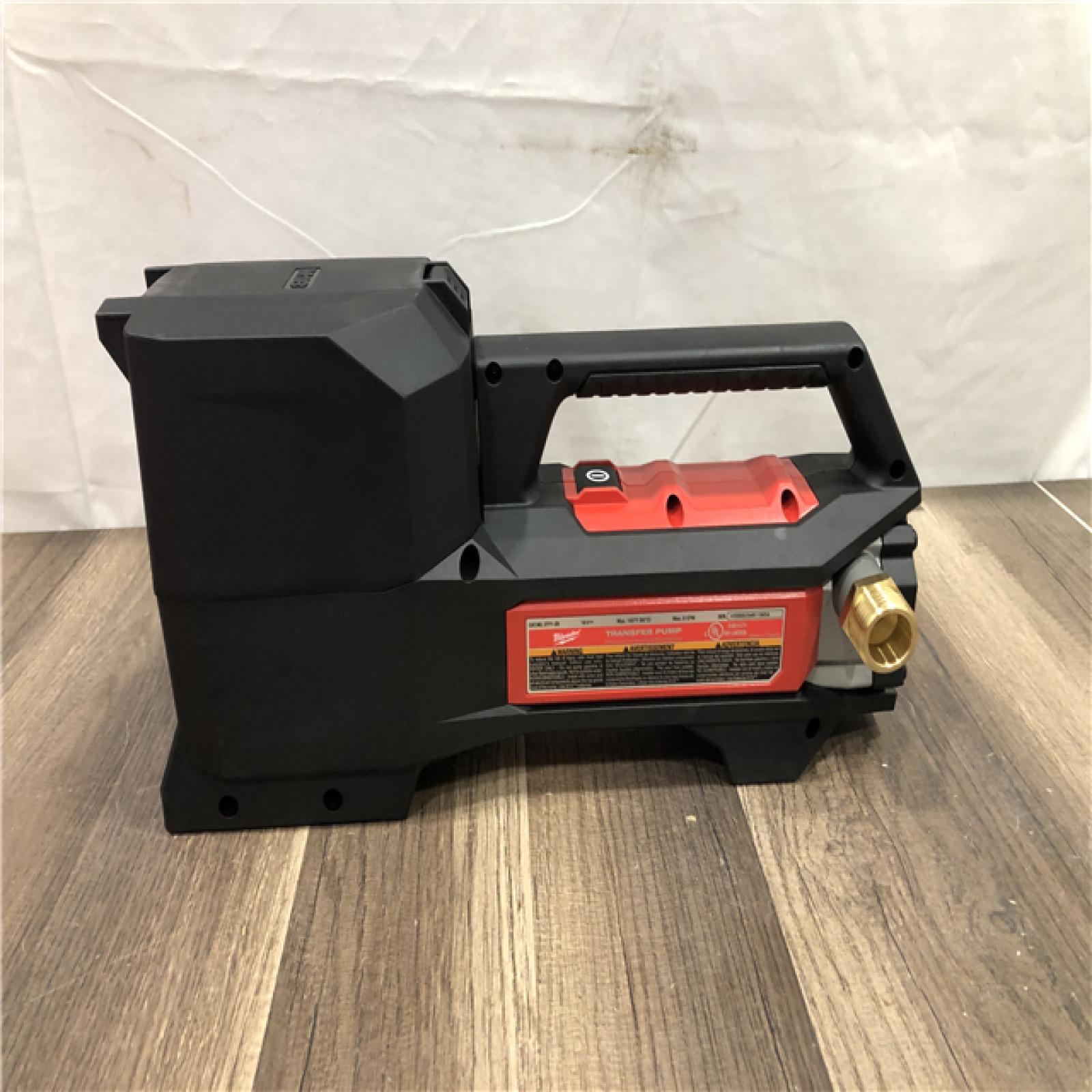 AS-IS Milwaukee 18-Volt 1/4 HP Lithium-Ion Cordless Transfer Pump (Tool Only)