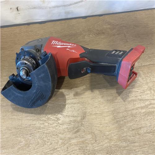 AS-IS Milwaukee FUEL 18V Lithium-Ion Brushless Cordless 4-1/2 in./5 in. Grinder w/Paddle Switch (Tool-Only)