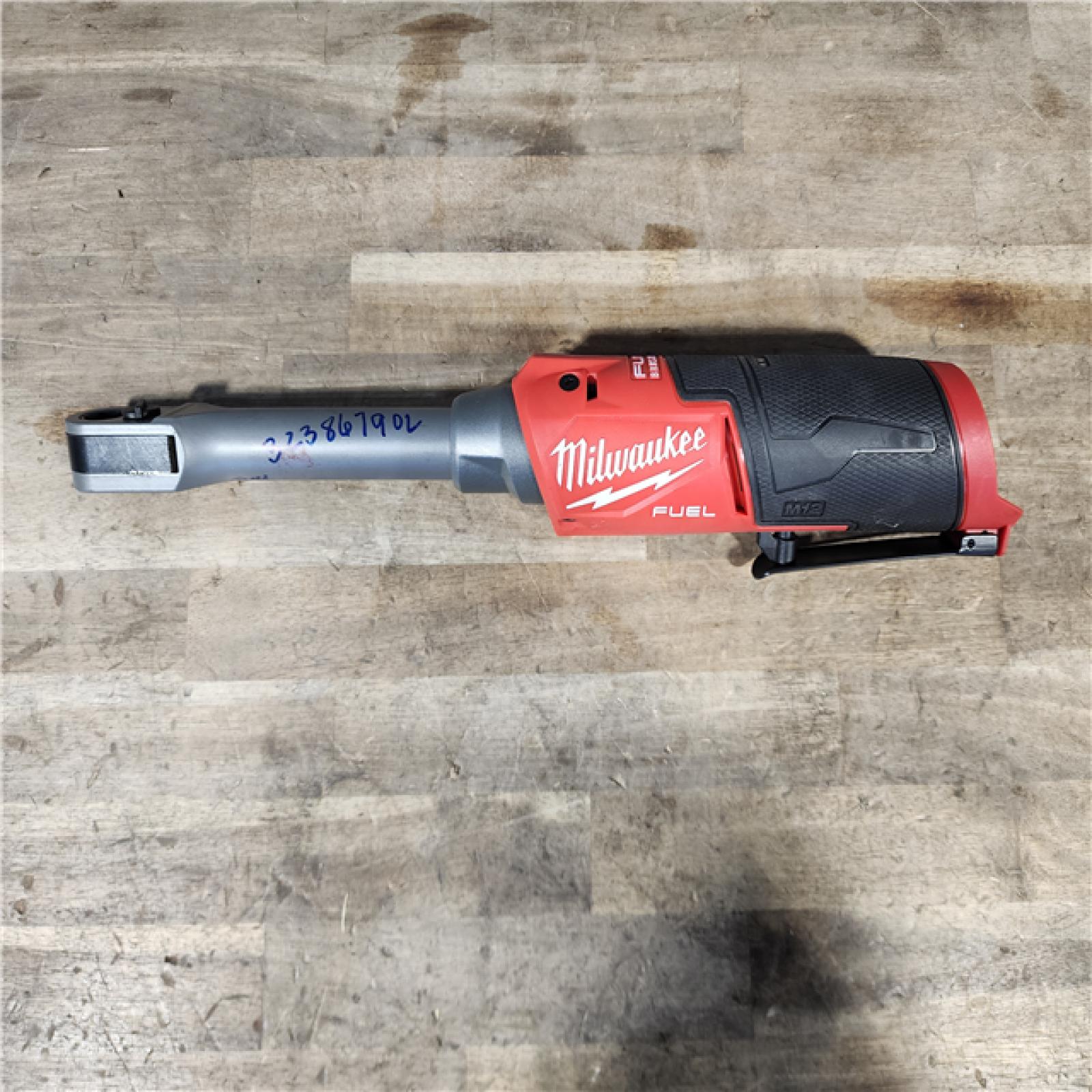HOUSTON LOCATION - AS-IS Milwaukee M12 FUEL INSIDER Extended Reach Box Ratchet (Tool-Only)