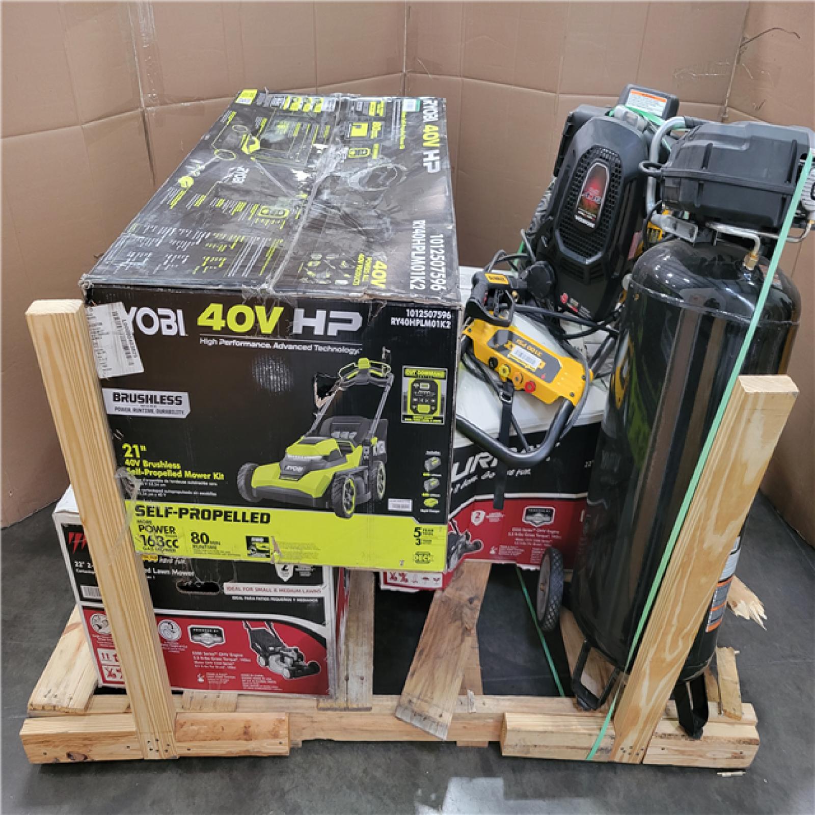CALIFORNIA AS-IS OUTDOOR POWER EQUIPMENT