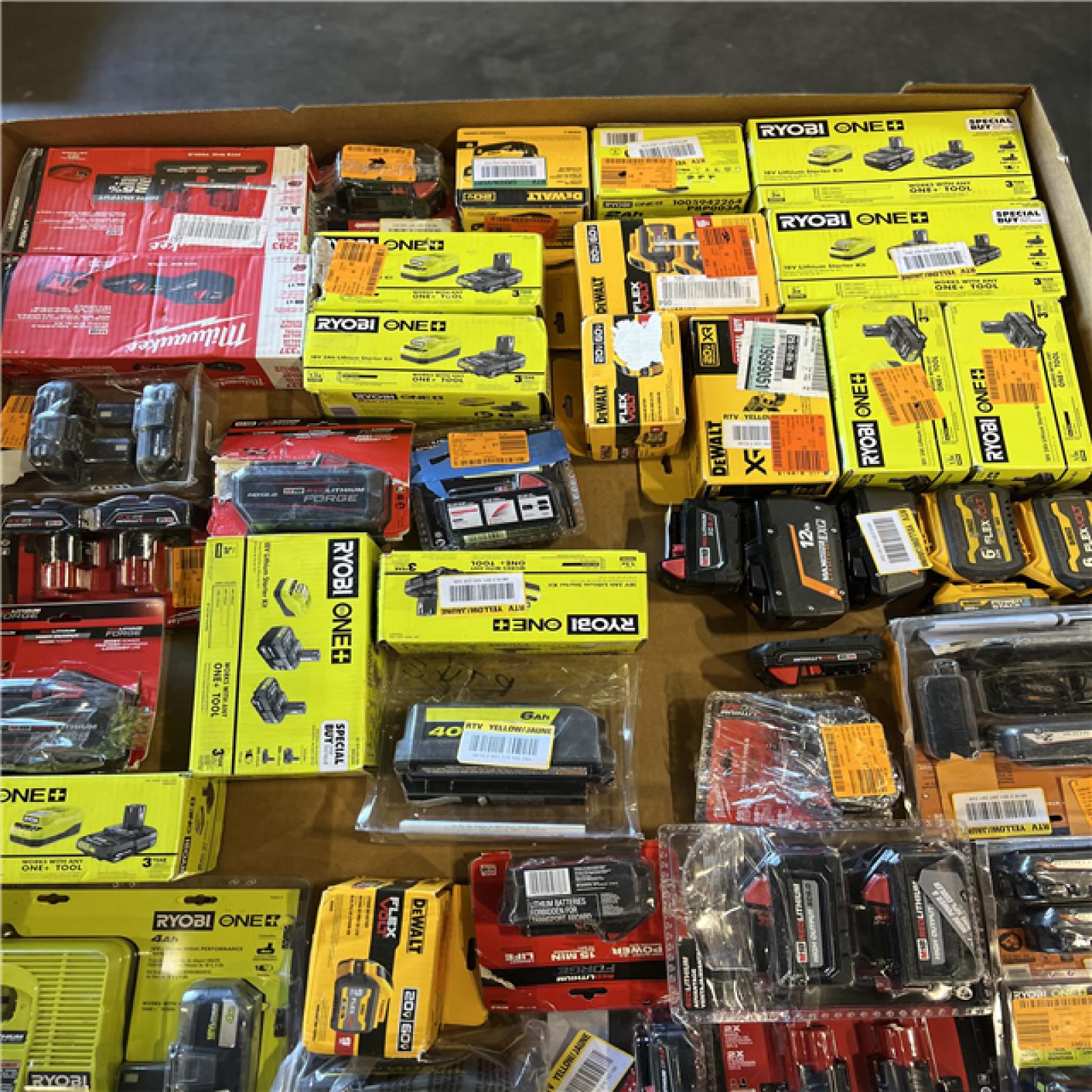 DALLAS LOCATION- AS-IS BATTERY PALLET