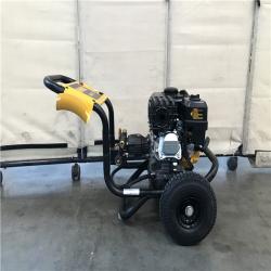 California AS-IS DEWALT 3400 PSI 2.5 GPM Gas Cold Water Pressure Washer with Electric Start Engine-Appears LIKE-NEW Condition