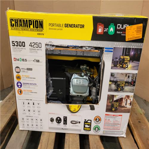 CALIFORNIA AS-IS CHAMPION PORTABLE GENERATOR