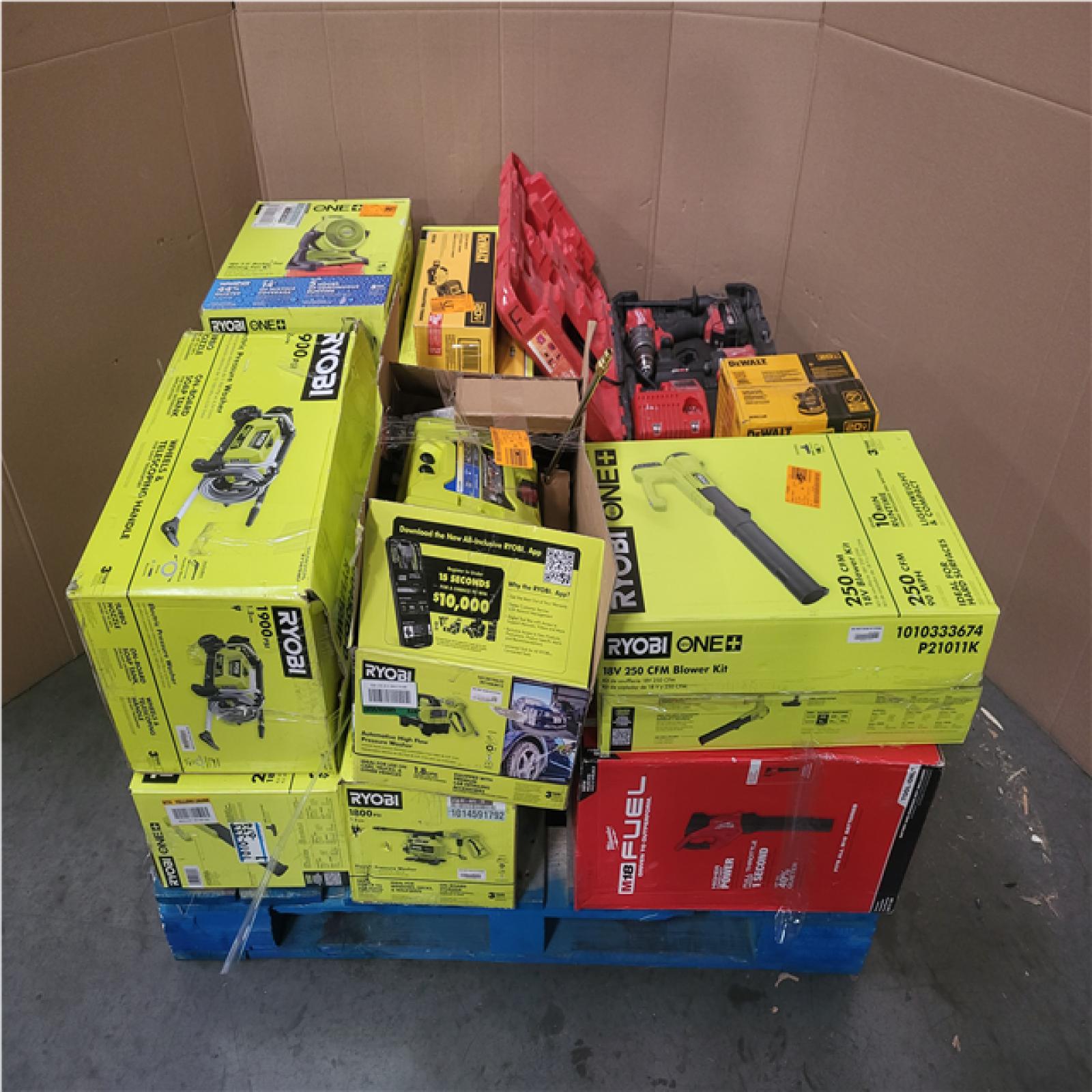 CALIFORNIA AS-IS TOOL PALLET