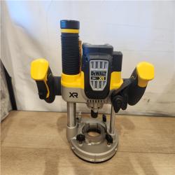 AS-IS- 20V MAX XR 2-1/4 Peak HP Brushless Cordless Plunge Router (Tool Only)