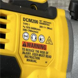 AS-IS DEWALT 20-Volt MAX XR 18 in. Cordless Bandfile (Tool-Only)