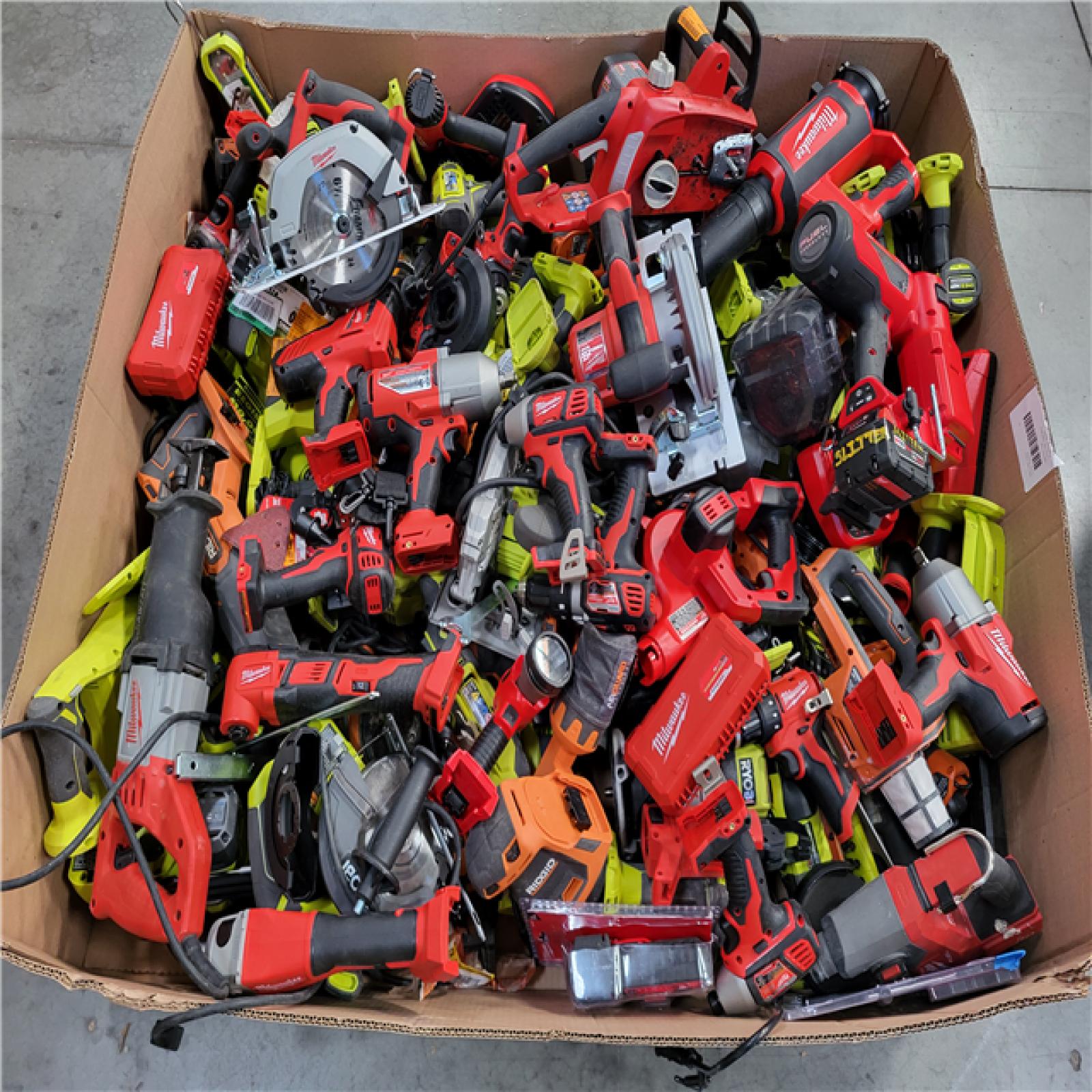 CALIFORNIA AS-IS TOOL PALLET