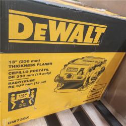 As-Is- DEWALT 15 Amp Corded 13 in. Heavy-Duty 2-Speed Bench Planer
