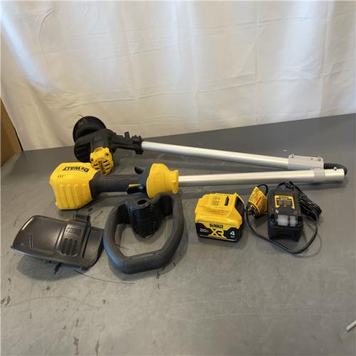 AS-IS - 20V MAX 13 in. Cordless Battery Powered String Trimmer Kit with