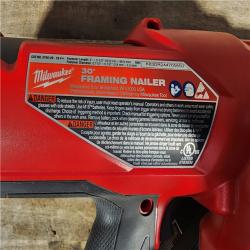 HOUSTON LOCATION - AS-IS M18 FUEL 3-1/2 in. 18-Volt 30-Degree Lithium-Ion Brushless Cordless Framing Nailer (Tool-Only)