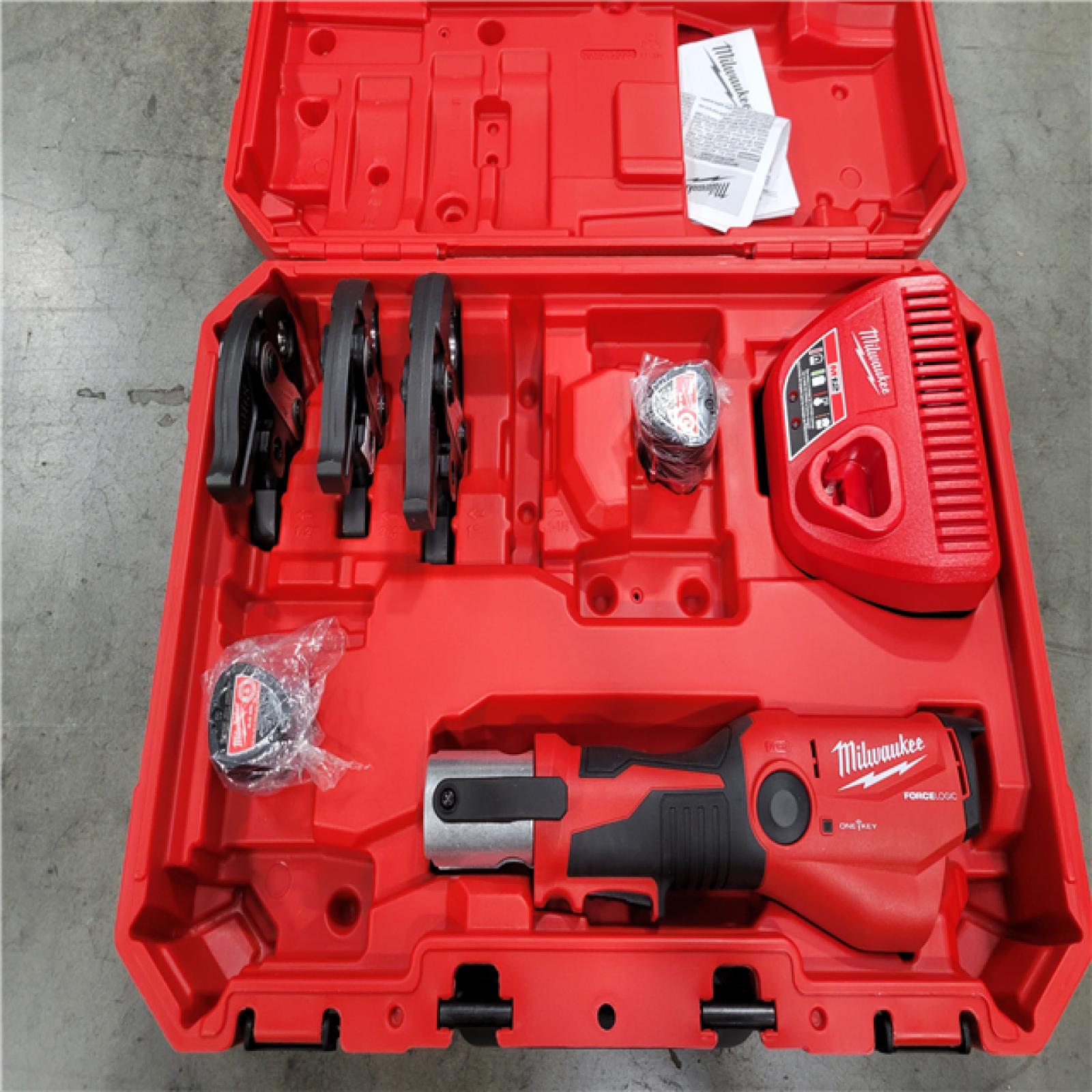 CALIFORNIA APPEARS NEW MILWAUKEE M12 FORCE LOGIC PRESS TOOL