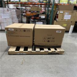 DALLAS LOCATION -AS-IS  GE Profile Smart Indoor Smoker with Active Smoke Filtration  5 Smoke Settings  Wood Pellet BBQ (2 UNITS)