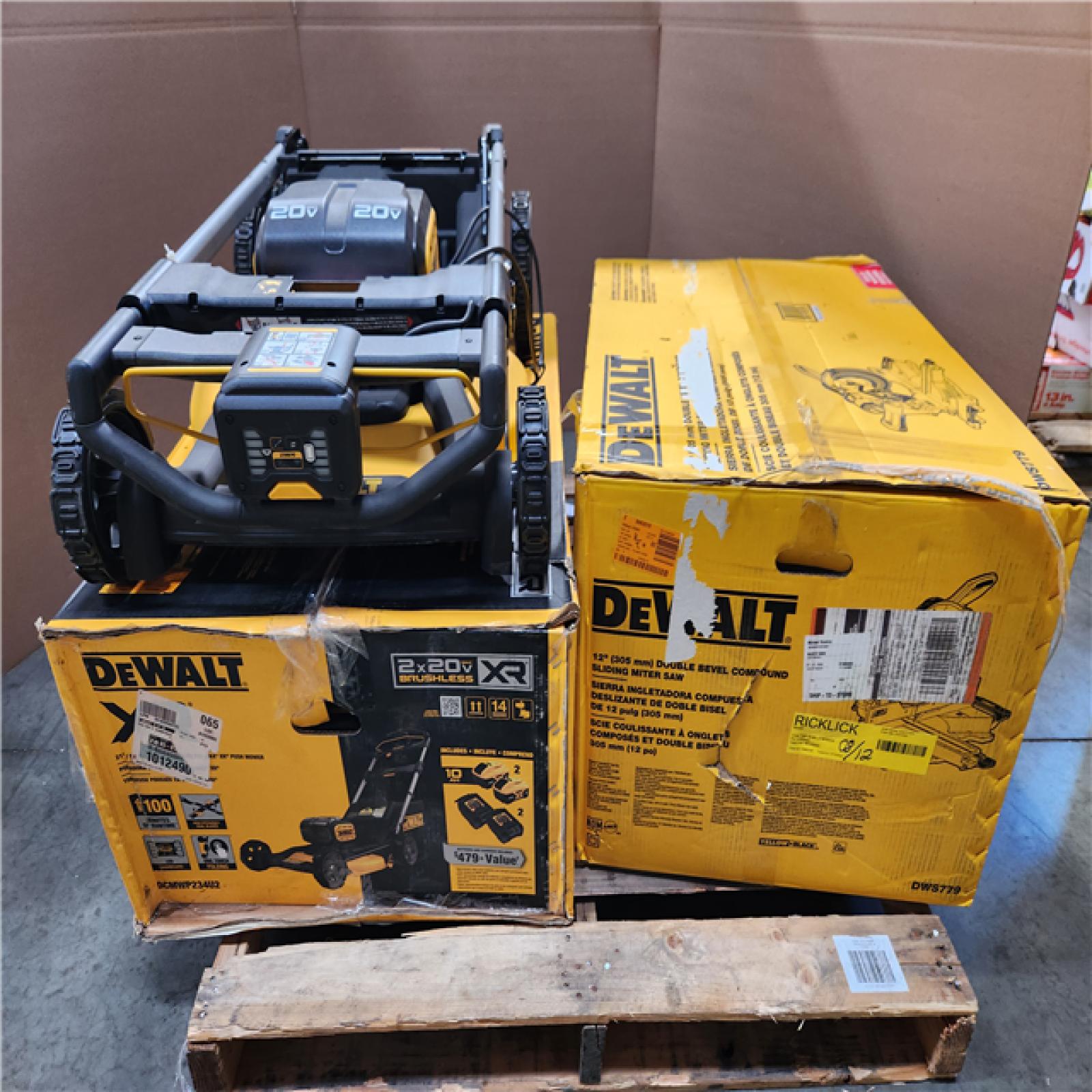 CALIFORNIA AS-IS TOOL PALLET