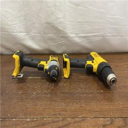 AS-IS DeWALTA® 20V MAX Cordless Drill Driver/Impact Driver Combo Kit 1.3 Ah Lithium Ion