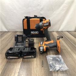 AS-IS RIDGID 18V SubCompact Brushless 2-Tool Combo Kit