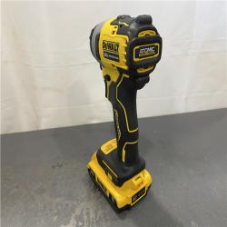 AS-IS - DEWALT ATOMIC 20V MAX* Brushless Cordless Compact 1/4 in. Impact Driver Kit
