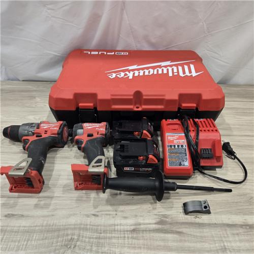 AS-IS MILWAUKEE FUEL 18V Cordless Hammer Drill and Impact Driver Combo Kit