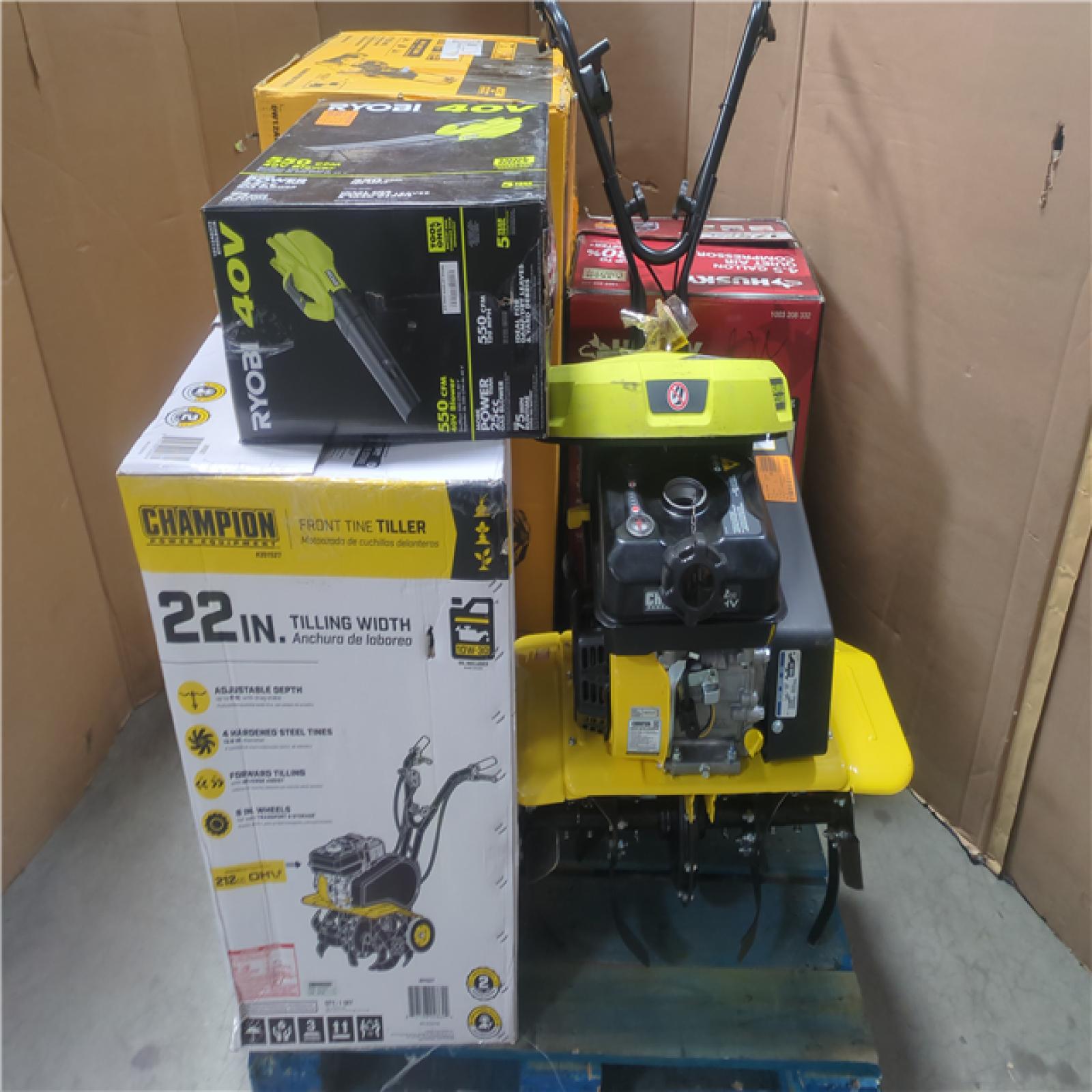 CALIFORNIA AS-IS OUTDOOR POWER EQUIPMENT
