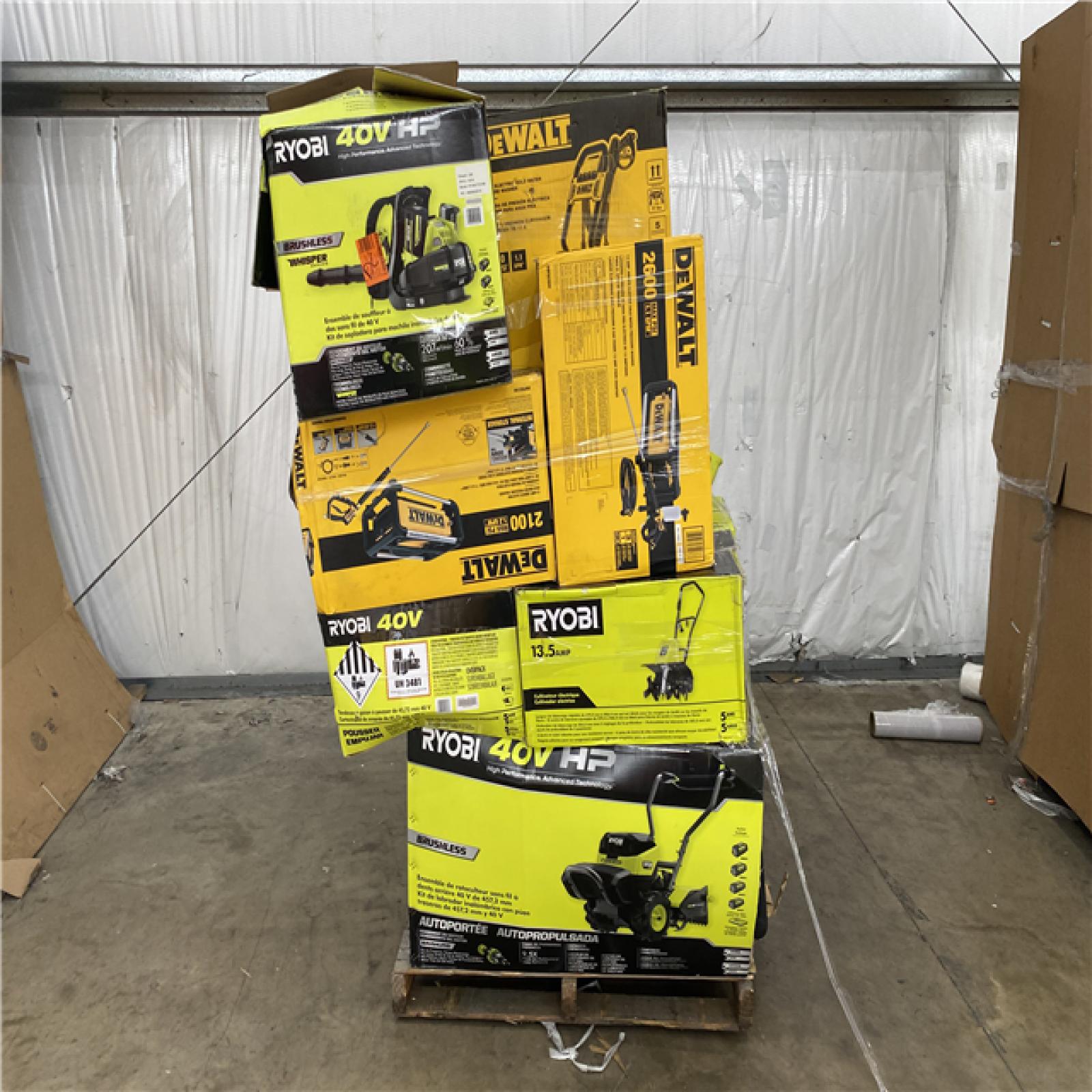 Houston Location AS IS - Tool Pallet