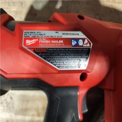 HOUSTON LOCATION - AS - IS Milwaukee FUEL 18-Volt Lithium-Ion Brushless Cordless Gen II 15-Gauge Angled Finish Nailer (Tool-Only)
