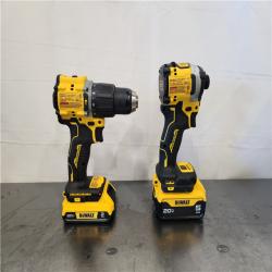 AS-IS- DeWalt 2-Tool Combo Kit W/ (2) BATTERY & CHARGER