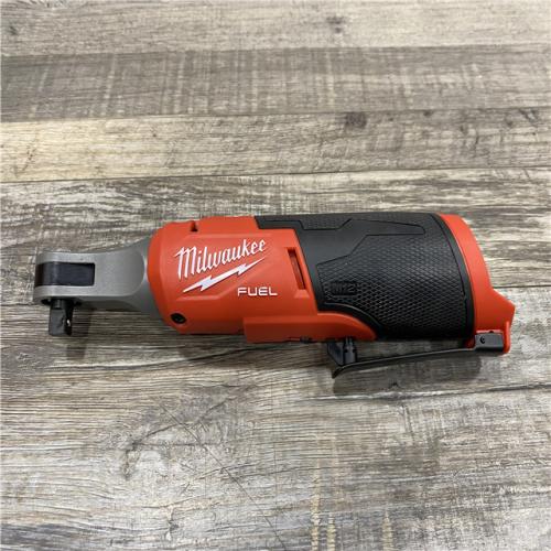 AS-IS Milwaukee FUEL 12-Volt Lithium-Ion Brushless Cordless High Speed 3/8 in. Ratchet (Tool-Only)