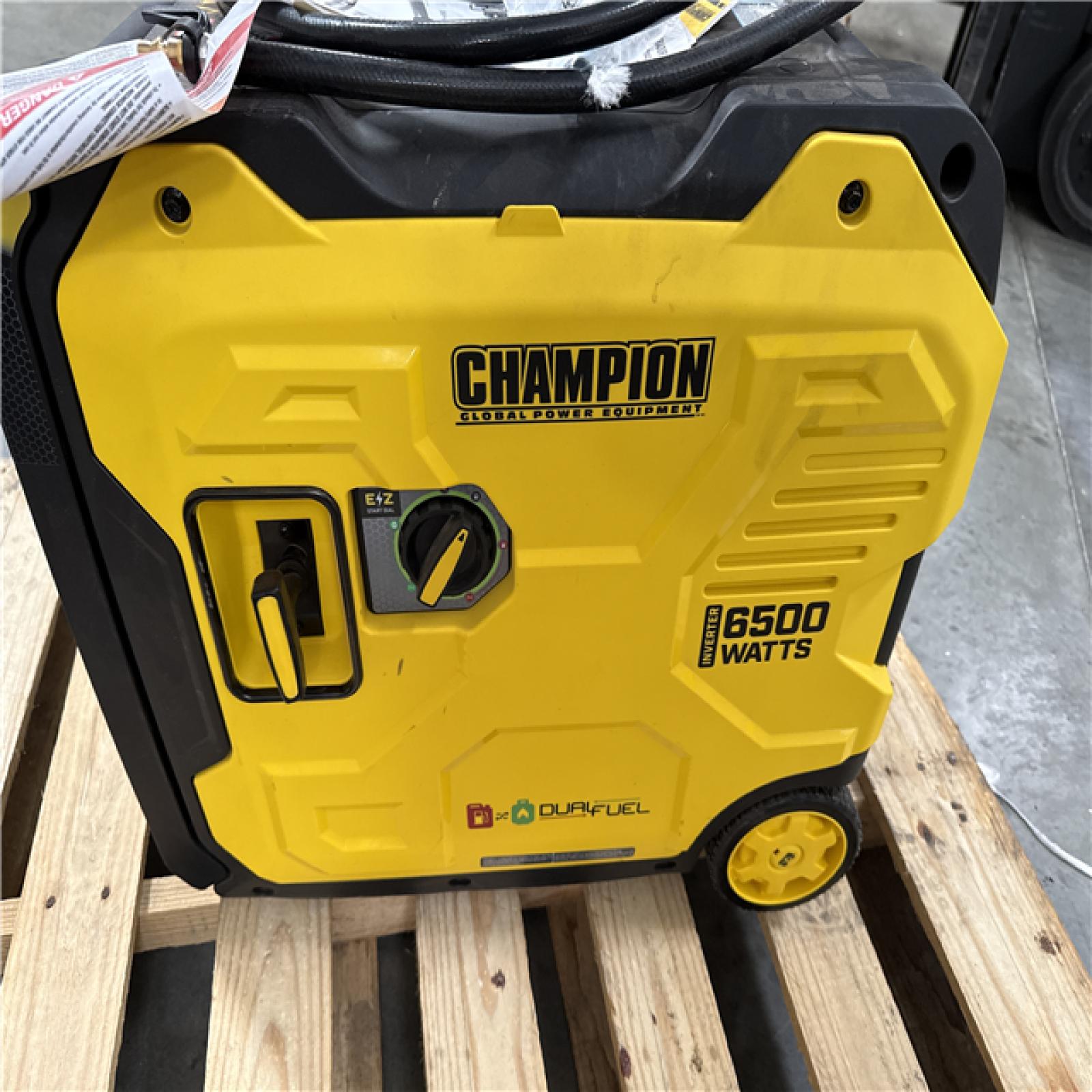 California AS-IS Champion Portable Generator 6500 Watts