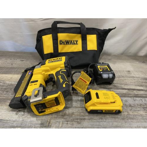 AS-IS DEWALT ATOMIC 20V MAX Lithium Ion Cordless 23 Gauge Pin Nailer Kit