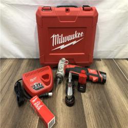 AS-IS Milwaukee  Cordless PEX Expansion Tool Kit with 1 in. Plastic Tubing Cutter
