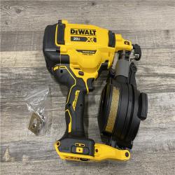 AS-IS DEWALT 20V MAX 15-Degree Electric Cordless Roofing Nailer (Tool Only)