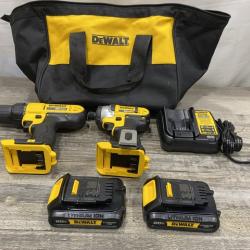 AS-IS DEWALT 20V MAX Cordless Drill/Impact 2 Tool Combo Kit