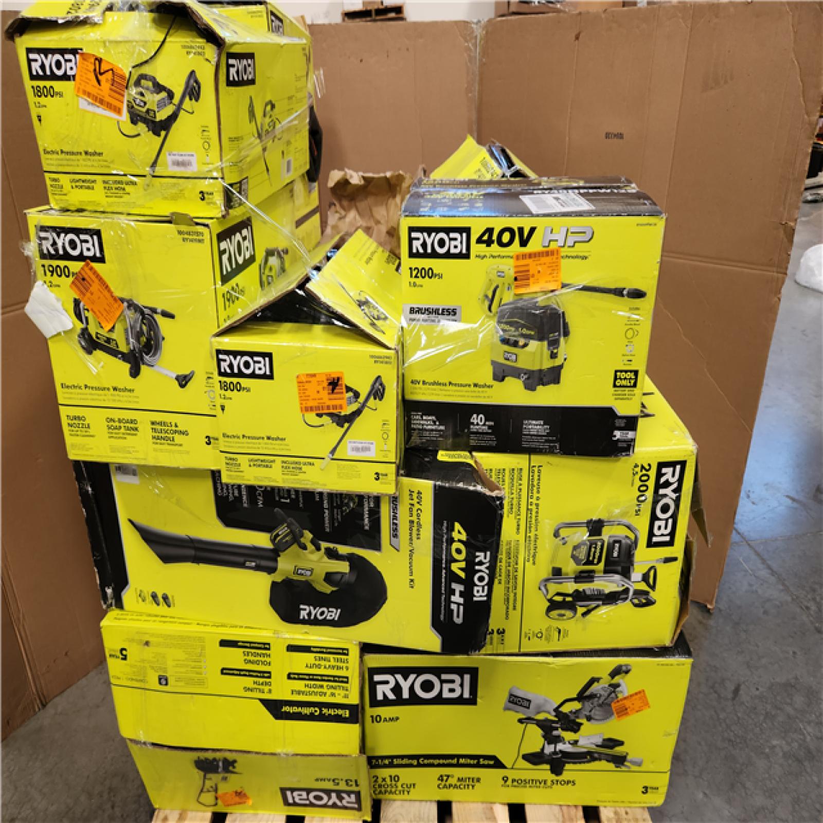 CALIFORNIA  AS-IS TOOL PALLET