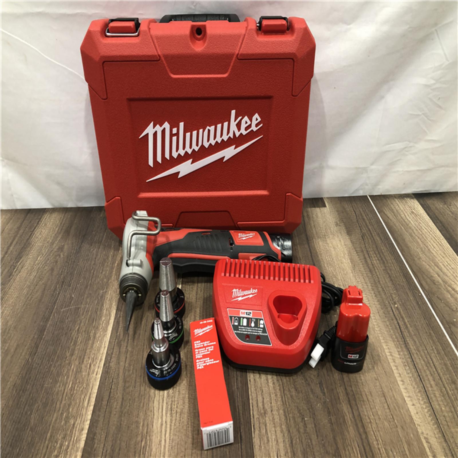 AS-IS Milwaukee M12 Cordless PEX Expansion Tool Kit