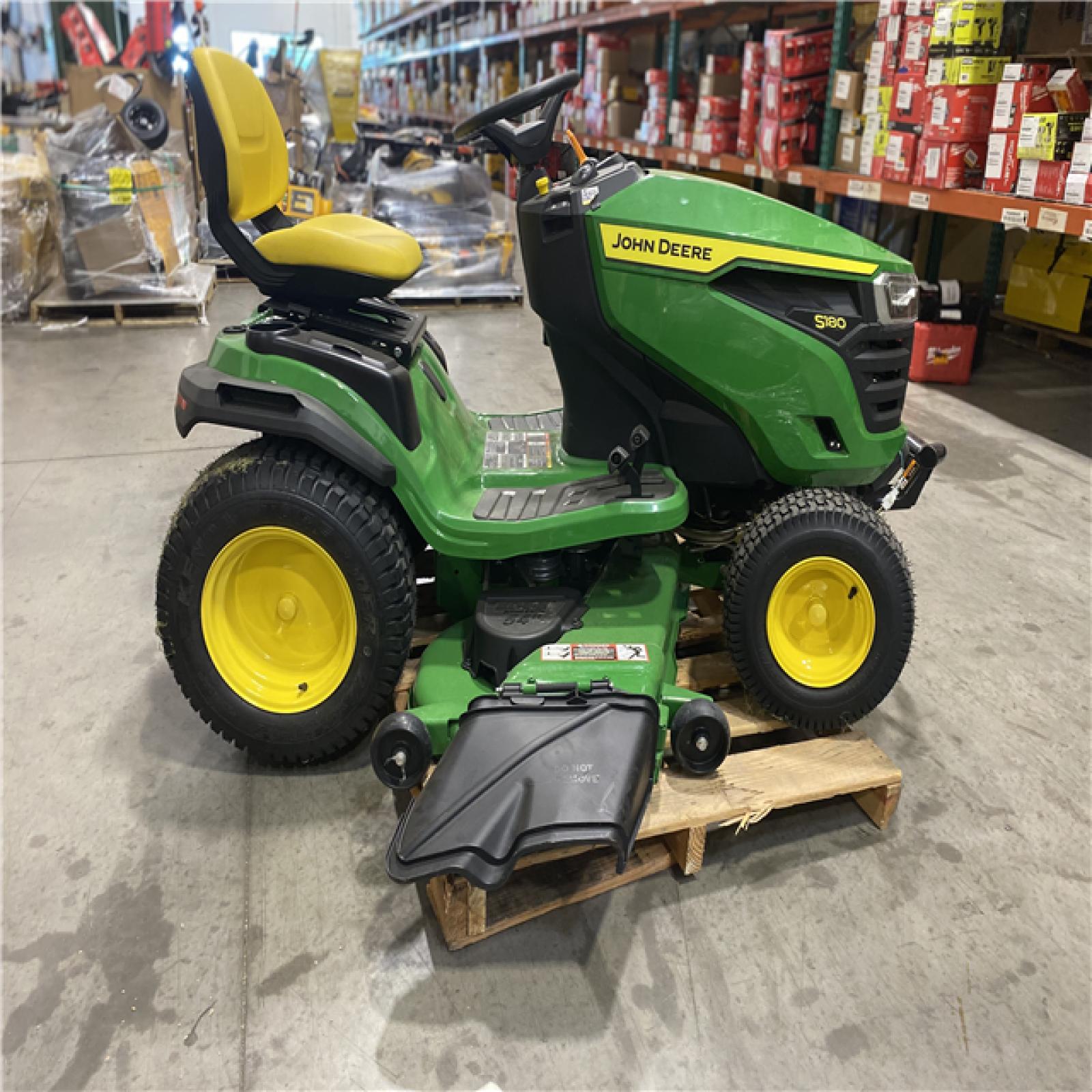 Dallas Location - As-Is John Deere S180 54 in. 24 HP V-Twin ELS Gas Hydrostatic Riding Lawn Mower
