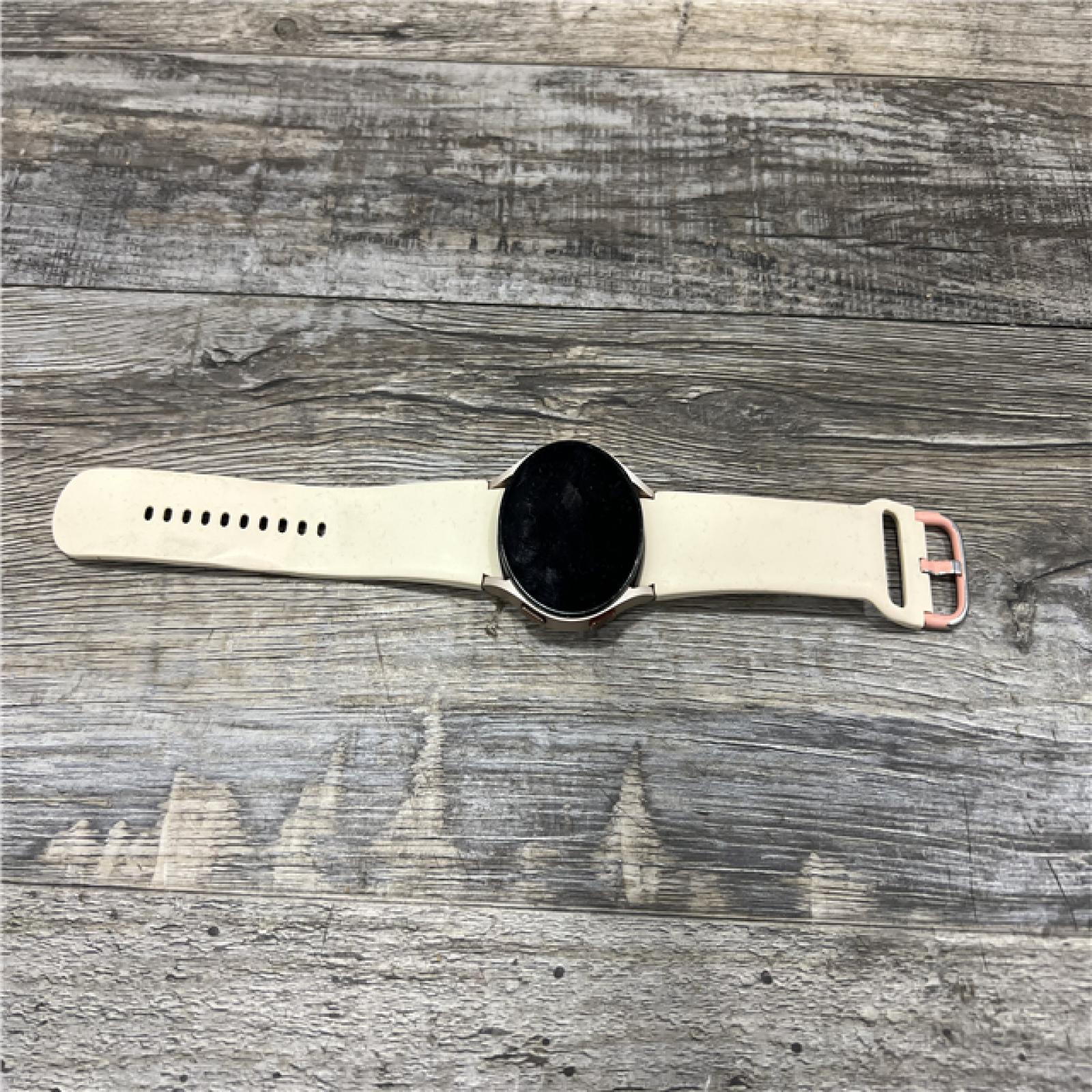 AS-IS Samsung Galaxy Watch4 40mm GPS Smart Watch, Pink Gold