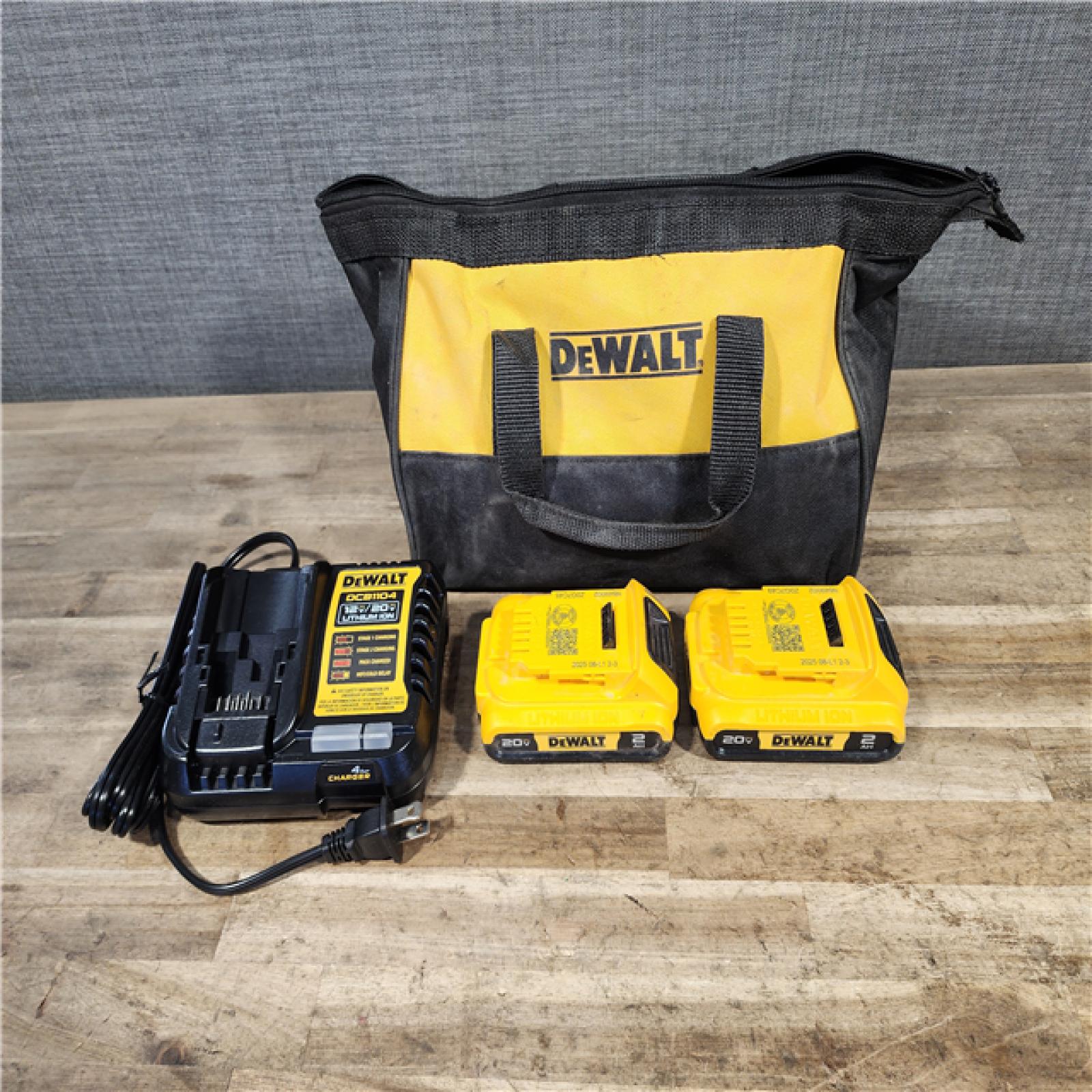 HOUSTON LOCATION - AS-IS DEWALT ATOMIC 20-Volt MAX Lithium-Ion Cordless Combo (2-Tool) Kit