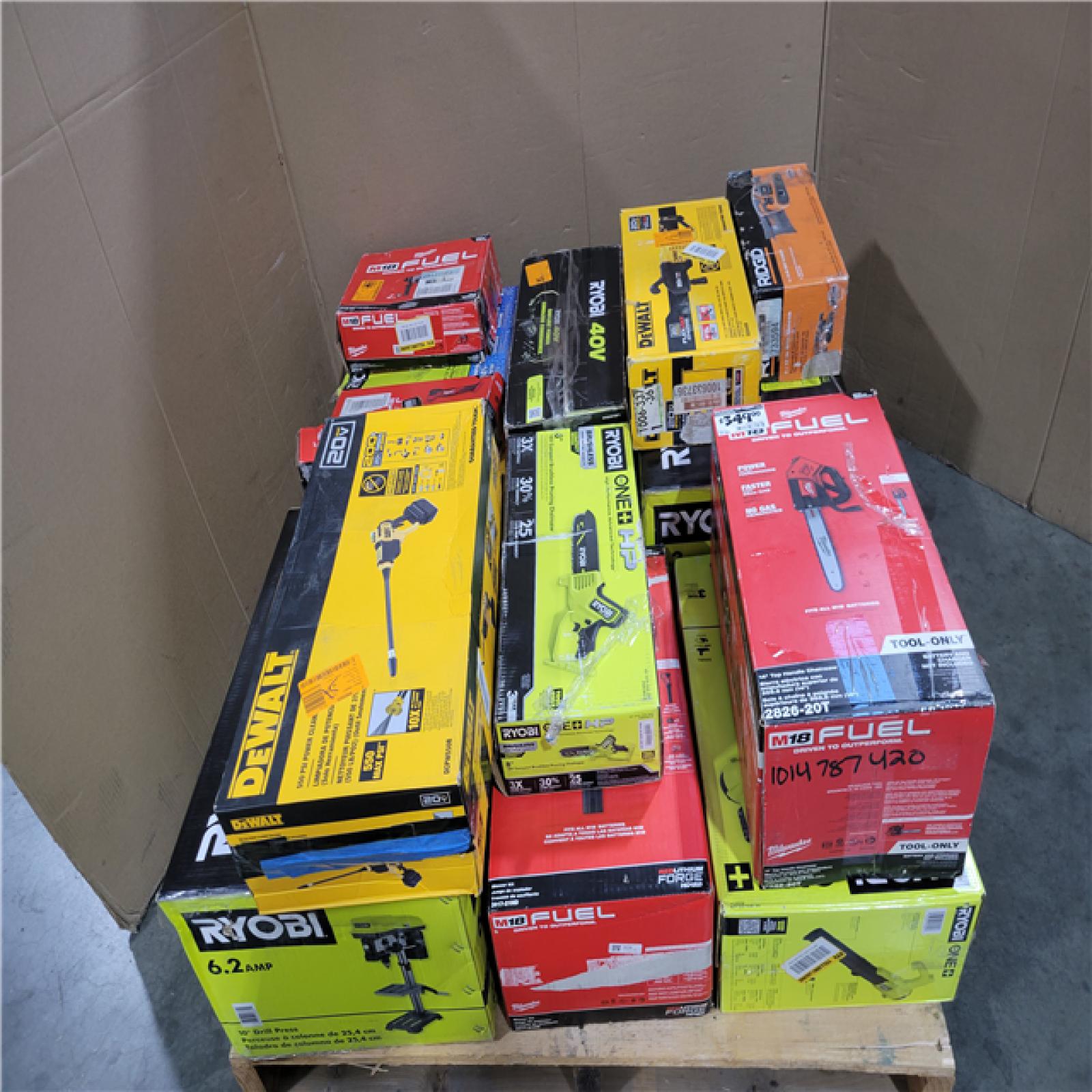 CALIFORNIA AS-IS TOOL PALLET