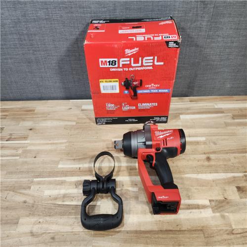 HOUSTON LOCATION - AS-IS (APPEARS LIKE NEW) Milwaukee FUEL ONE-KEY 18V Lithium-Ion Brushless Cordless 1 in. Impact Wrench with Friction Ring (Tool-Only)