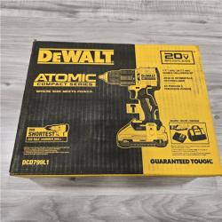 NEW! - DEWALT ATOMIC 20-Volt Lithium-Ion Cordless 1/2 in. Compact Hammer Drill with 3.0Ah Battery, Charger and Bag