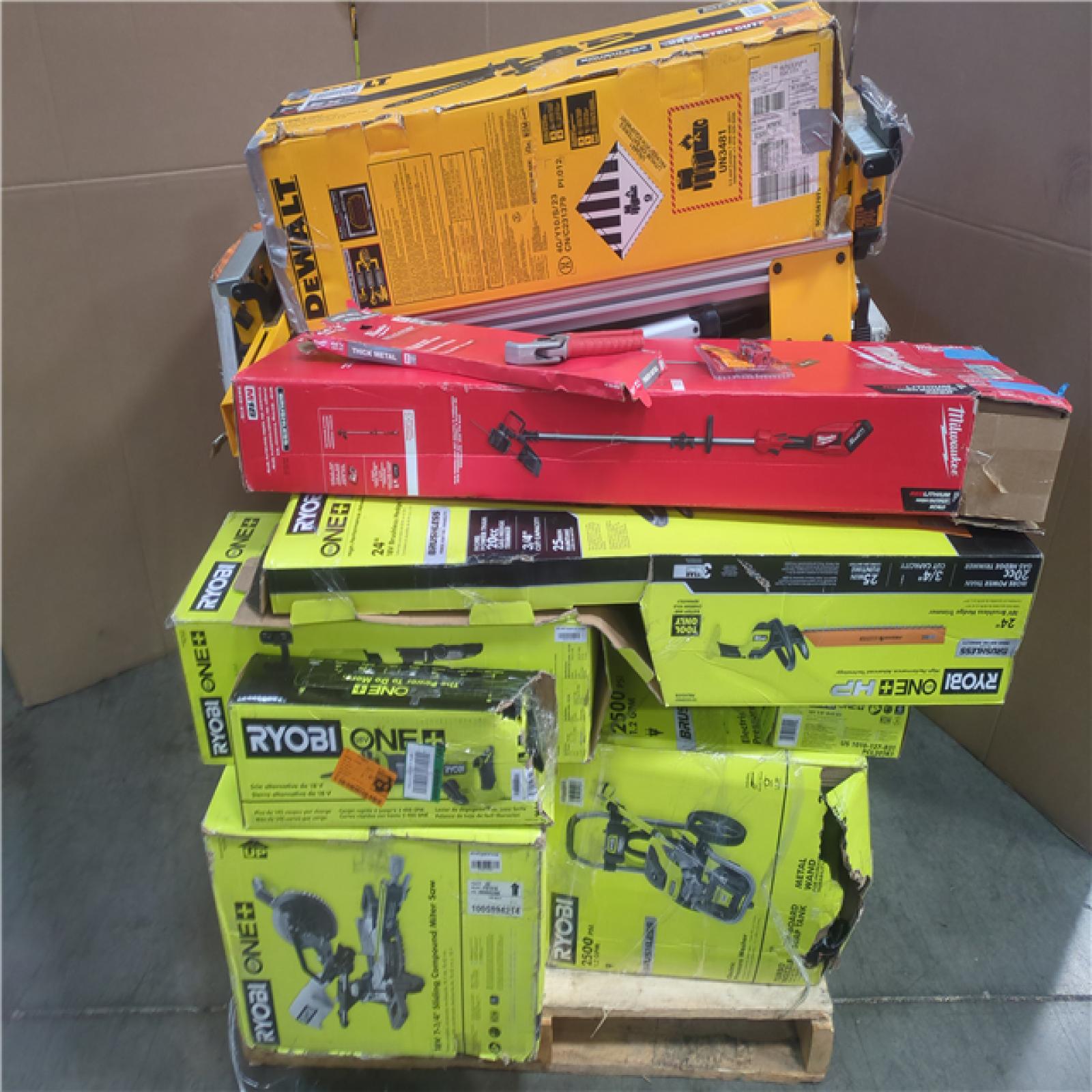 CALIFORNIA AS-IS TOOL PALLET