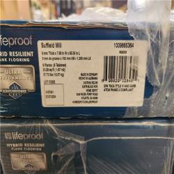 Phoenix Location NEW Lifeproof Suffield Mill 7.6 in. W x 50.6 in. L Waterproof Hybrid Resilient Flooring (275 sqft/13 case)