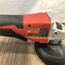 AS-IS 18V Lithium-Ion Brushless Cordless 4-1/2 in./5 in. Grinder w/Paddle Switch (Tool-Only)