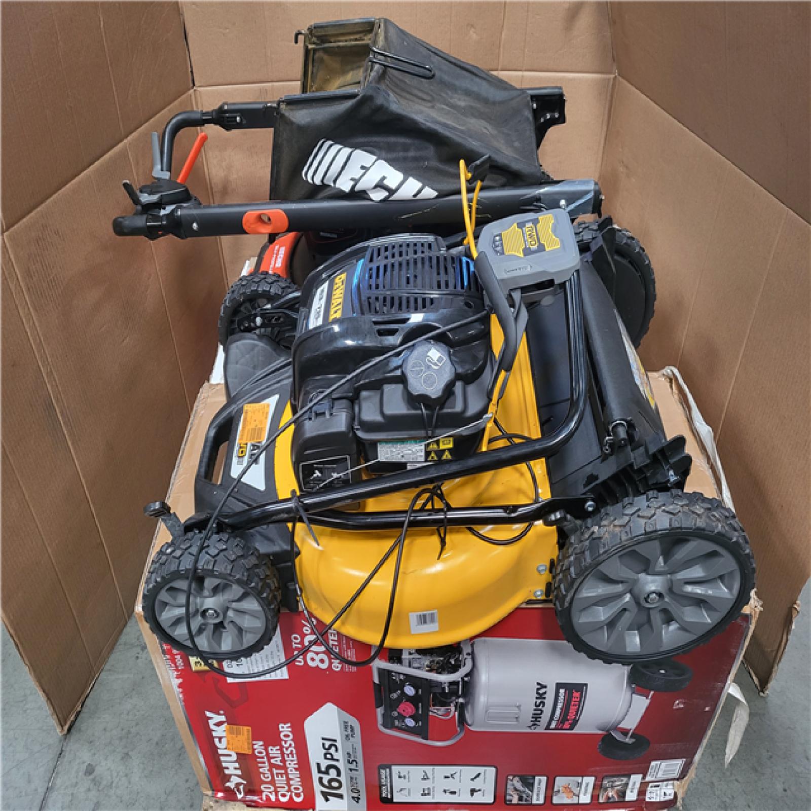 CALIFORNIA AS-IS OUTDOOR POWER EQUIPMENT
