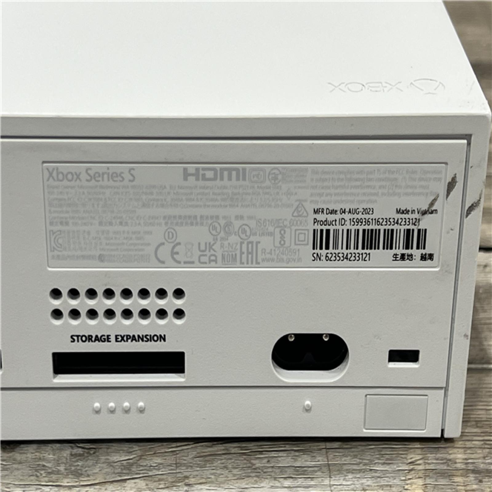 AS-IS Xbox Console Series S White with 1TB