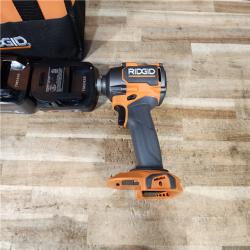 HOUSTON LOCATION - AS - IS 18V Brushless Cordless 3-Speed 1/4 in. Impact Driver COMBO KIT