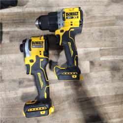 HOUSTON LOCATION - AS-IS DEWALT 2 TOOL COMBO KIT W/ (2) BATTERY & CHARGER